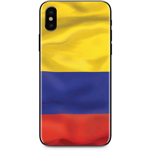 Colombia Flag iPhone XS Skin